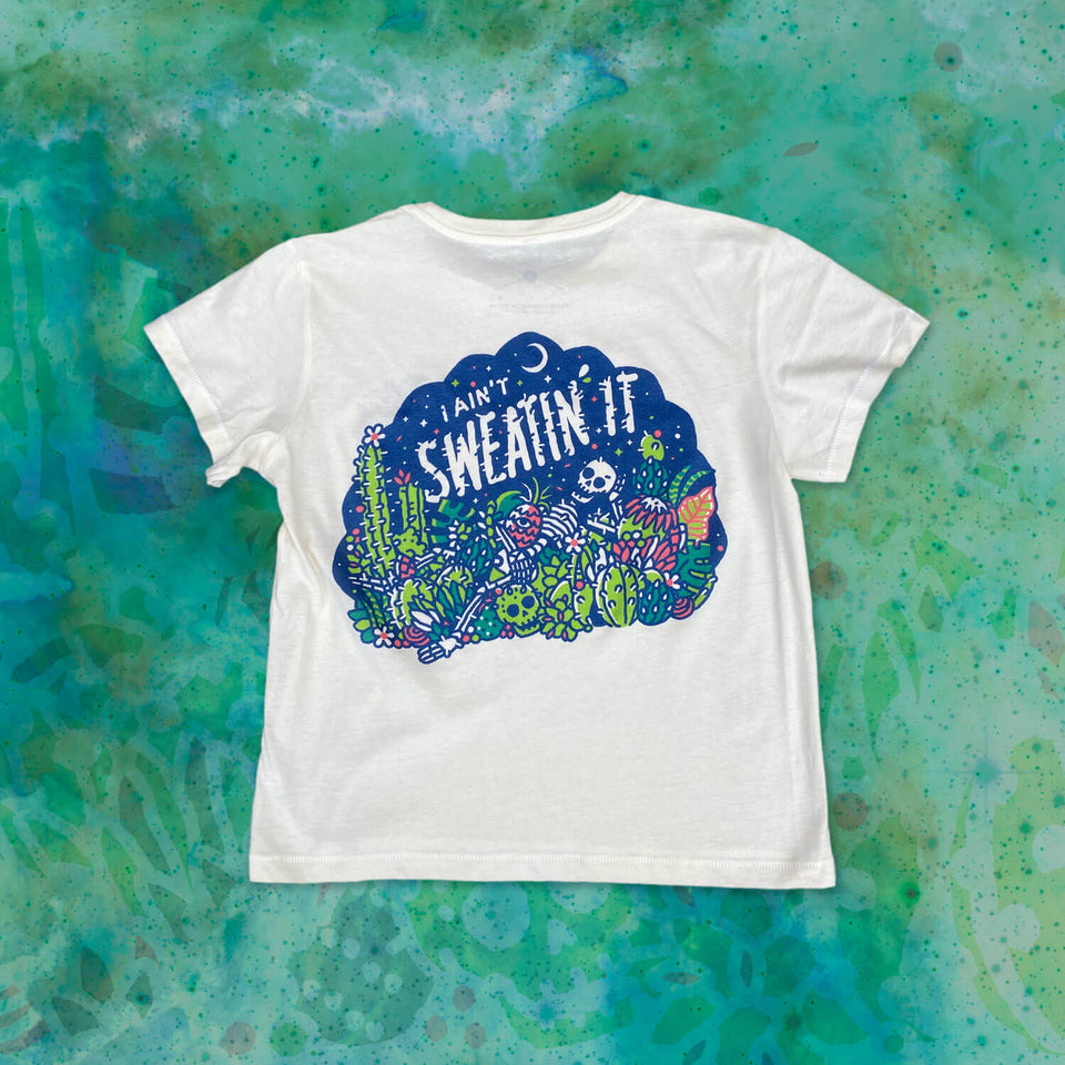 I ain't sweating it in-betweener tee